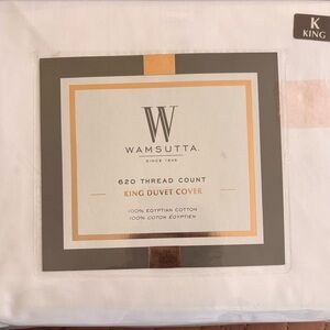 Wamsutta White Duvet Cover Luxurious Bedding